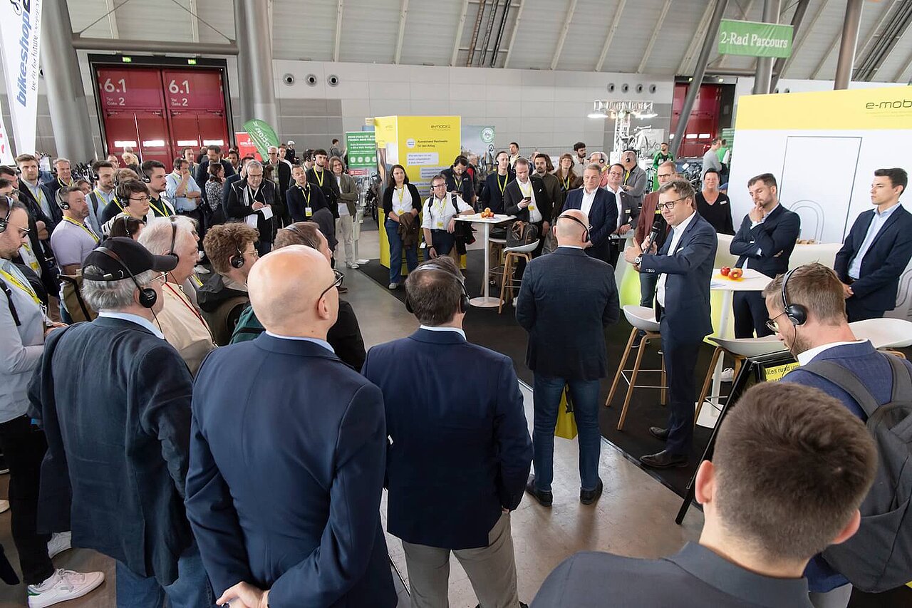 Voller Messestand auf der i-Mobility 2026.