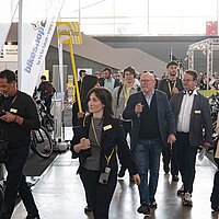 Rundgang auf der i-Mobility 2026 auf der Messe Stuttgart.