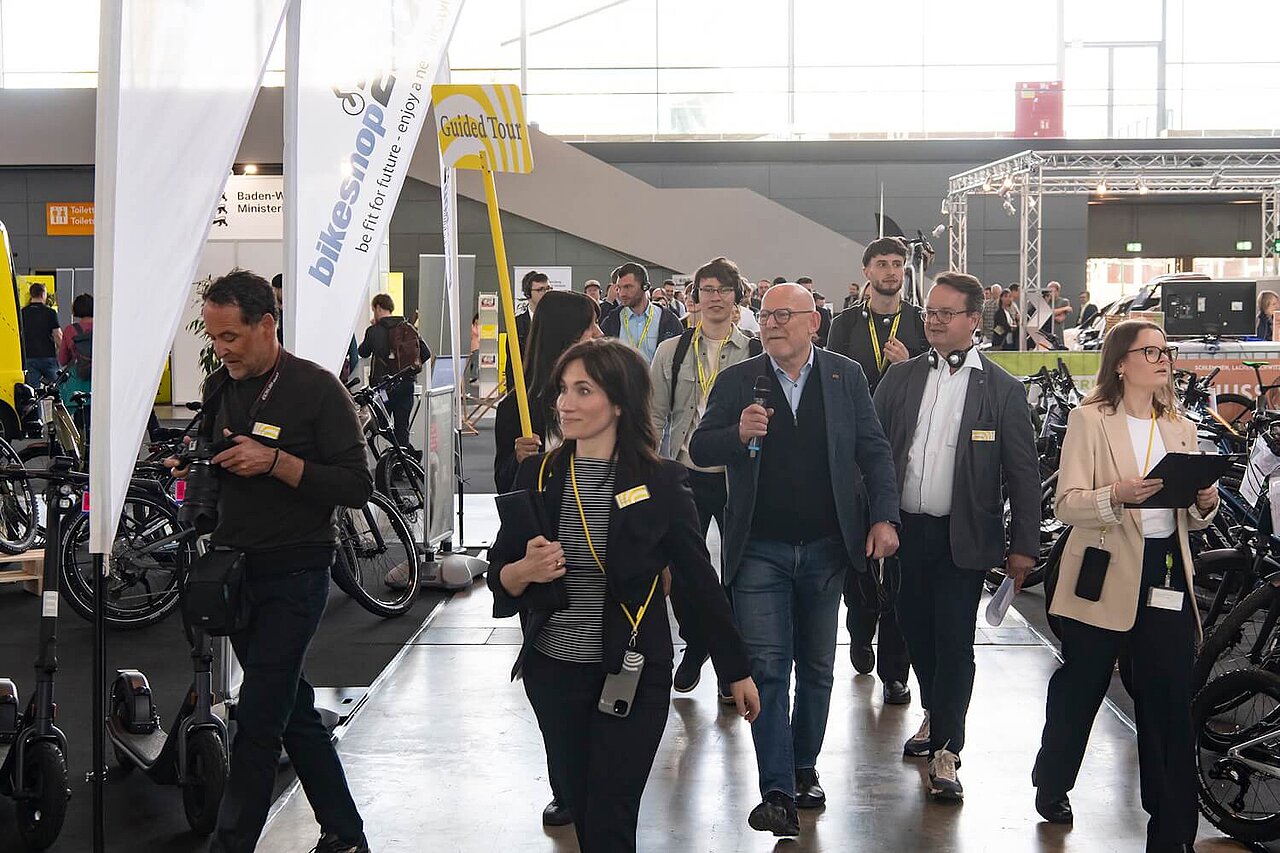 Rundgang auf der i-Mobility 2026 auf der Messe Stuttgart.