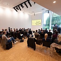 Eine Aufnahme der Teilnehmenden bei der Netzwerkveranstaltung. 