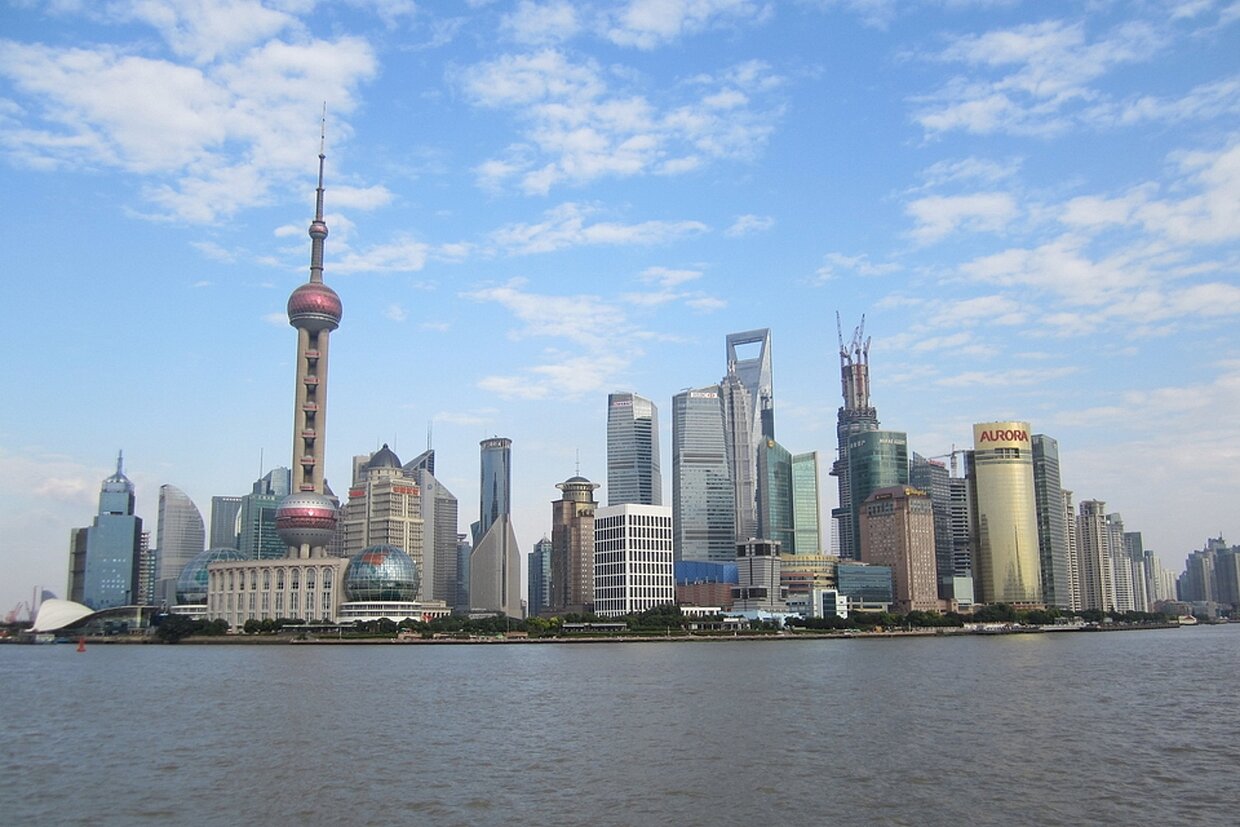 Skyline von Shanghai