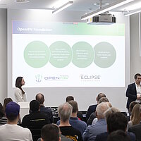 Speaker:innen bei der OpenChain and Friends Veranstaltung