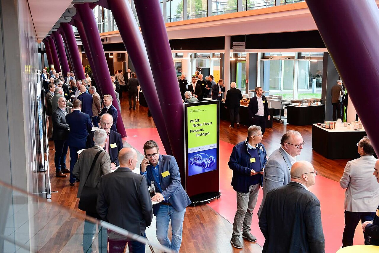 Networking auf dem Zulieferertag Automobilwirtschaft BW.