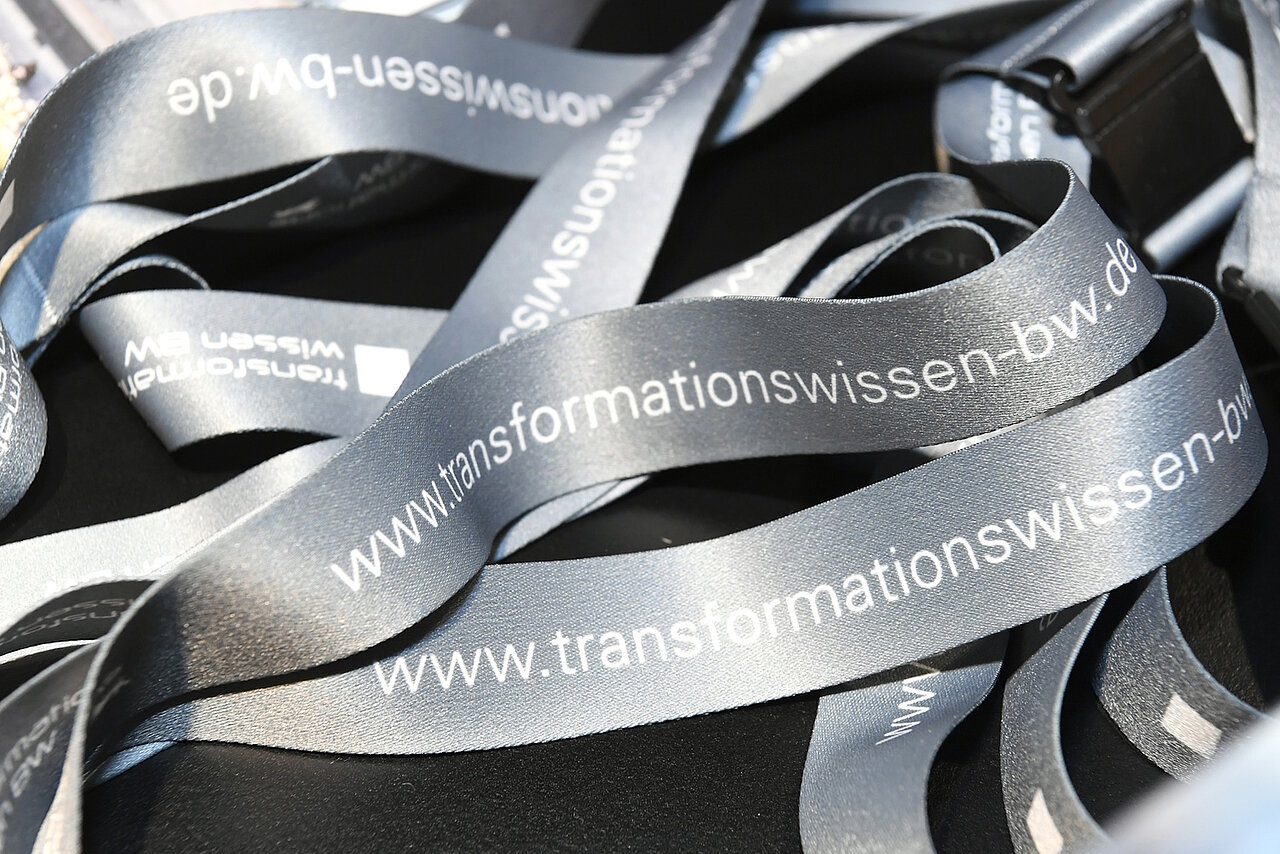 Lanyards der Landeslotsenstelle Transformationswissen BW