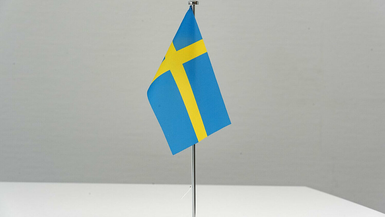 Schwedische Flagge 