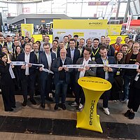 Gruppenbild bei der Eröffnung der i-Mobility 2026.