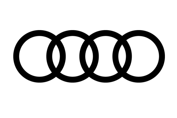 Bei Klick auf das Logo öffnet sich die Webseite der AUDI AG.