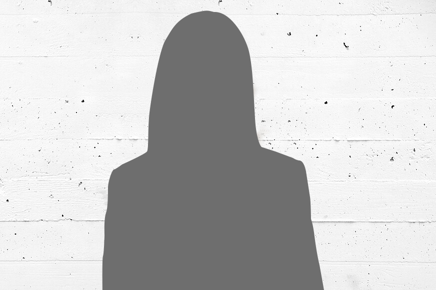 Silhouette einer e-mobil BW Mitarbeiterin.