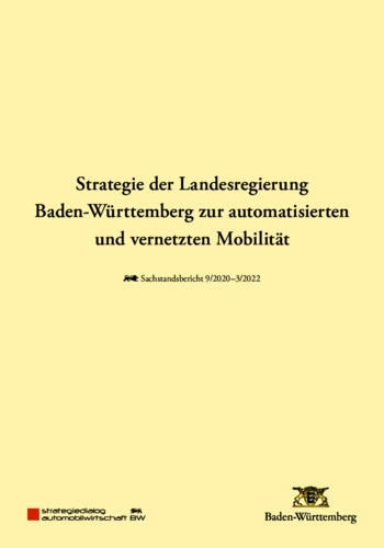 SDA BW Sachstandsbericht automatisierte Mobilität 07/2022