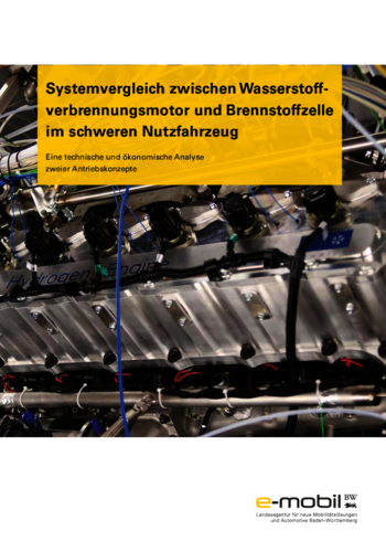 Systemvergleich Wasserstoffverbrennungsmotor und Brennstoffzelle im schweren Nutzfahrzeug