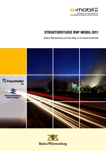 Strukturstudie BWe mobil 2011 – Baden-Württemberg auf dem Weg in die Elektromobilität
