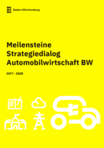 Strategiedialog Automobilwirtschaft BW - Meilensteine 2017 - 2025