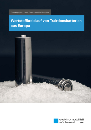 Wertstoffkreislauf von Traktionsbatterien aus Europa