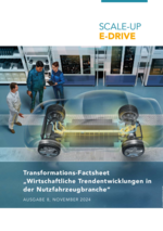 Transformations-Factsheet „Wirtschaftliche Trendentwicklungen in der Nutzfahrzeugbranche“
